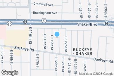 Map image of the property - 2798 E 120th St