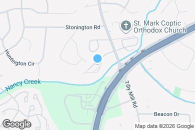 Map image of the property - 4430 Tilly Mill Rd