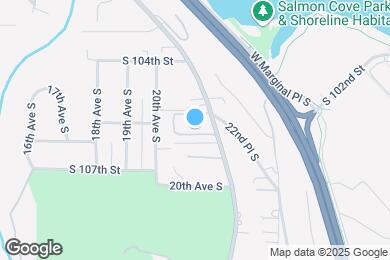 Map image of the property - 10459 Des Moines Memorial Dr S