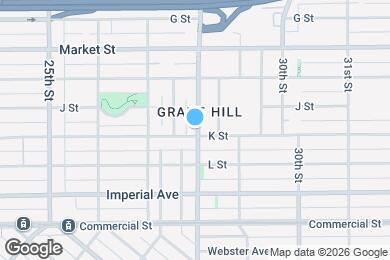 Map image of the property - 2796 K St