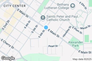 Map image of the property - 605 E Main St