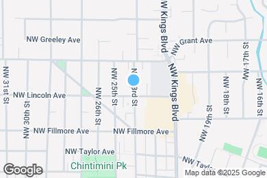 Map image of the property - 1012 NW 23rd St