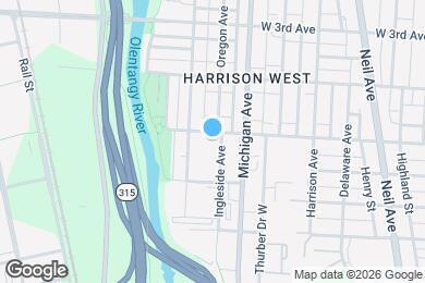 Map image of the property - 515 W 1st Ave