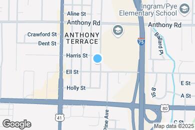 Map image of the property - 2375 Lincoln St