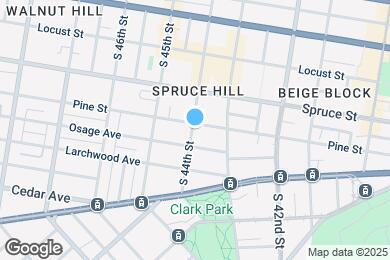 Map image of the property - 4338 Pine St