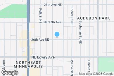 Map image of the property - 1113 26th Ave NE