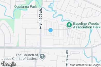 Map image of the property - 420 SW 204th Terrace