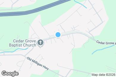 Map image of the property - 303 Cedar Grove Rd