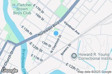 Map image of the property - 1135 E 14th St