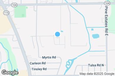 Map image of the property - 10966 Darlington Oak Ct