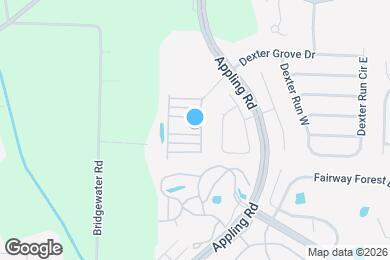 Map image of the property - 7432 Appling Rain Dr