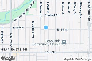 Map image of the property - 1230 Lasalle St