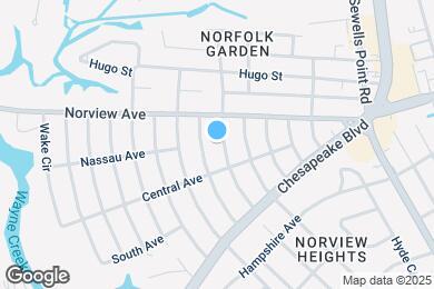 Map image of the property - 3819 Pamlico Cir