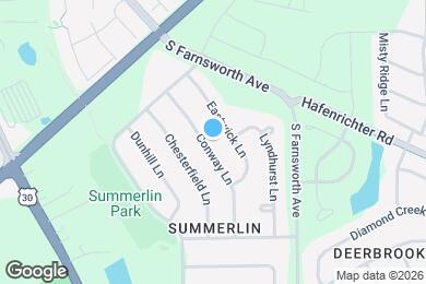 Map image of the property - 1982 Conway Ln