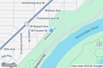 Map image of the property - 750 Stewart Ave