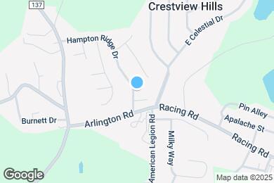 Map image of the property - 325 Hampton Ridge Dr