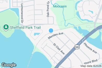 Map image of the property - 3624 Meriden Ave