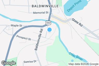 Map image of the property - Baldwinville School Apartments