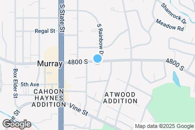 Map image of the property - 210 E 4800 S