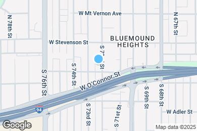 Map image of the property - 139 S 72nd St