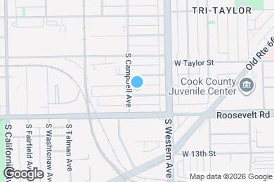 Map image of the property - 2448 W Grenshaw St