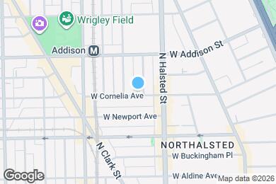 Map image of the property - 836 W Cornelia