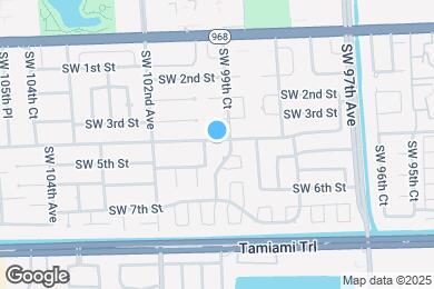 Map image of the property - 9972 SW 4th St