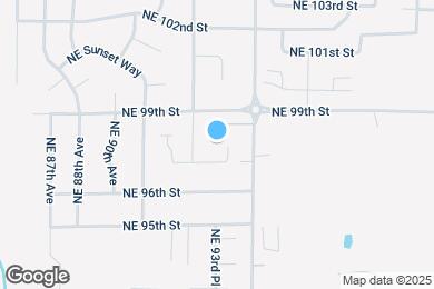 Map image of the property - 9304 NE 97th Cir