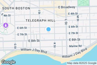 Map image of the property - 552 E 7th St