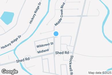 Map image of the property - 2218 Middle Creek Blvd