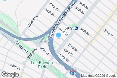 Map image of the property - 354 62nd St