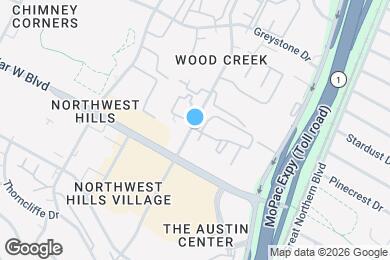 Map image of the property - 7117 Wood Hollow Dr
