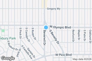 Map image of the property - 420 S Beverwil Dr