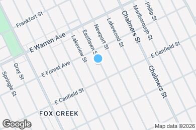 Map image of the property - 4667 Eastlawn St