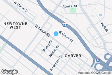 Map image of the property - 1001 Kinney St