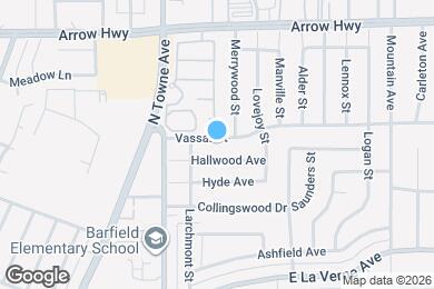 Map image of the property - 892 Vassar St