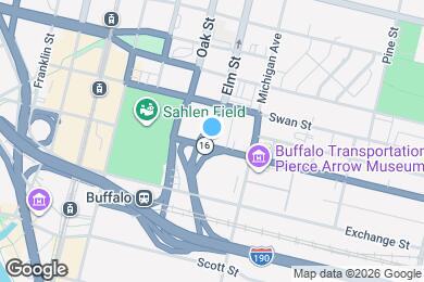 Map image of the property - The Buffalo Palace Apartments
