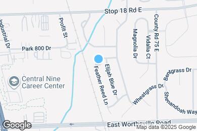 Map image of the property - 1709 Feather Reed Ln