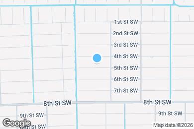 Map image of the property - 3608 5th St SW