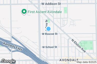Map image of the property - 3407 N Troy St