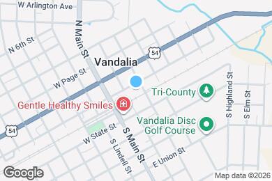 Map image of the property - 208 E Washington St