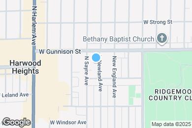 Map image of the property - 4728 N Newland Ave