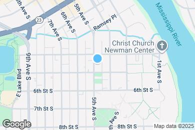 Map image of the property - 418 5th Ave S