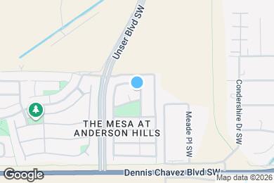 Map image of the property - 3123 Lost Desert Dr SW