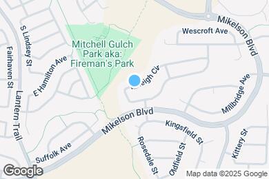 Map image of the property - 5964 Raleigh Cir