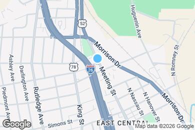 Map image of the property - 787 Meeting St