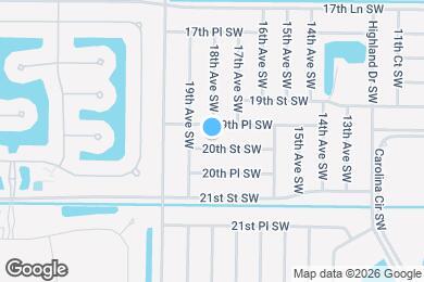 Map image of the property - 1816 20th St SW