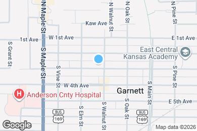 Map image of the property - 211 W 3rd Ave