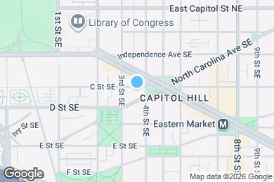 Map image of the property - 323 C St SE