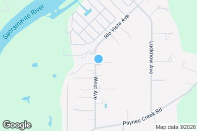 Map image of the property - 733 West Ave